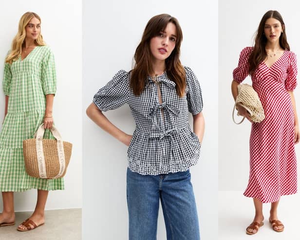 Gingham will be your next fashion obsession that will be everywhere this summer 