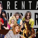 What songs caused a moral panic in the '80s that led to the establishment of the Parental Advisory label that adorns CDs to this day?