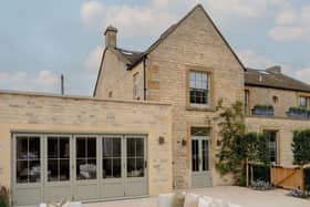 Made of Cotswold stone, the exterior oozes charm