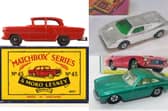 These are some of the most valuable Matchbox cars sold recently, including one which fetched more than £3,000 at auction