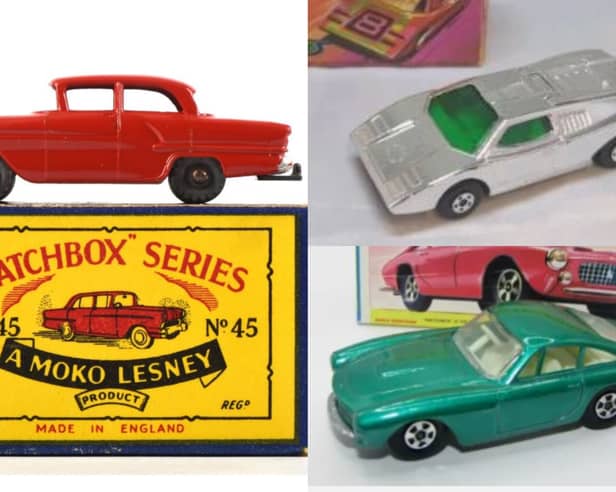 These are some of the most valuable Matchbox cars sold recently, including one which fetched more than £3,000 at auction