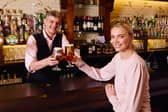 Celebrity landlords Merlin Griffiths and Jodie Kidd have teamed up with HEINEKEN SmartDispense for a new podcast Three Landlords Walk into a Bar