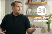 James Corden in a promotional video for WeightWatchers in 2021