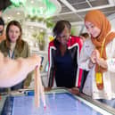British Scientist Dame Dr Maggie Aderin at the National Space Centre