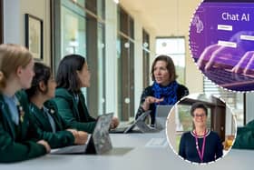 Downe House School's Jane Basnett says educators have a role to play in making sure pupils get accurate info on AI