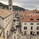 A view over Dubrovnik's Old Town from the walls