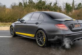 The AMG E63S has an incredible exhaust note