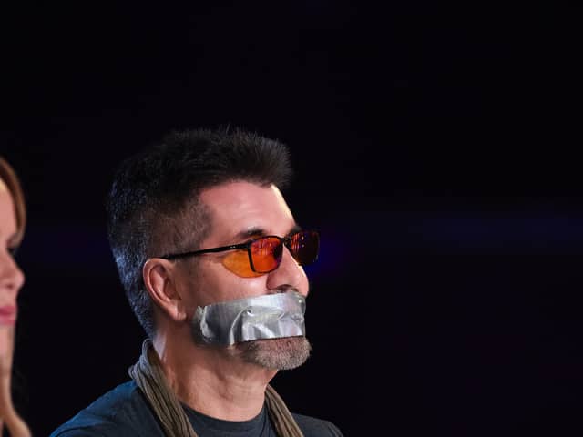 Simon Cowell during BGT auditions 2025.