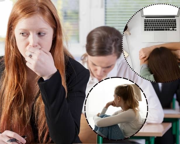 Exam stress can manifest in all sorts of different ways