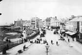 The Esplanade, Bangor, County Down, viewed from Central Hotel, in around 1900