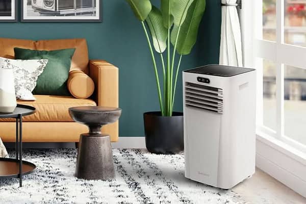 The MeacoCool MC Series Pro portable air conditioner blends easily into contemporary interiors while delivering powerful cooling.
