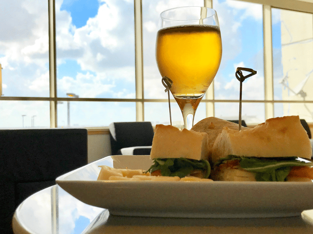 Enjoy a pre-flight bite and a drink in peace with airport lounge access – no business class ticket required.