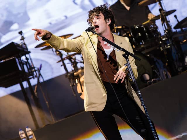 The 1975 headline Glastonbury day one