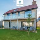Set in an exclusive private estate, the holiday home is designed for luxury family living