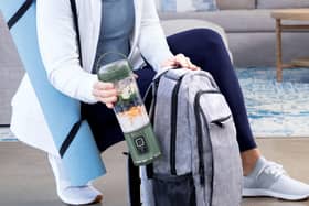 Take your ingredients with you and make up a fresh smoothie wherever you go