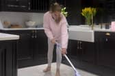 Stacey Solomon says this handy cleaning gadget helps reduce how often she needs to reach for the hoover. Photo by Instagram/Stacey Solomon.