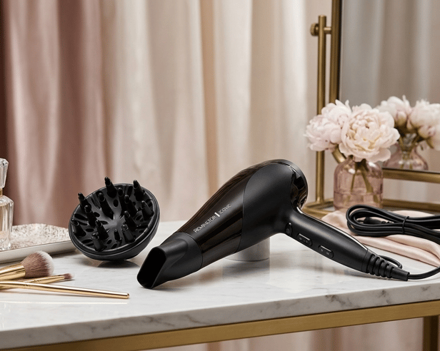 The Remington D3198 combines 2200W power with ionic conditioning, three heat settings, two speeds and diffuser and concentrator attachments