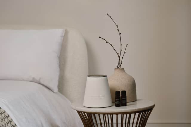 A work of art that smells beautiful: the Aromatherapy Associates Atomiser Connect brings five-star spa luxury into the home.