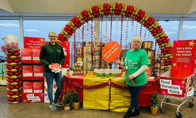In Newry, the collection saw customers donate 1,588 meals to make a difference in their local community.