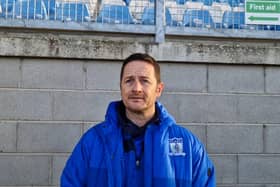 Newry City manager Darren Mullen.