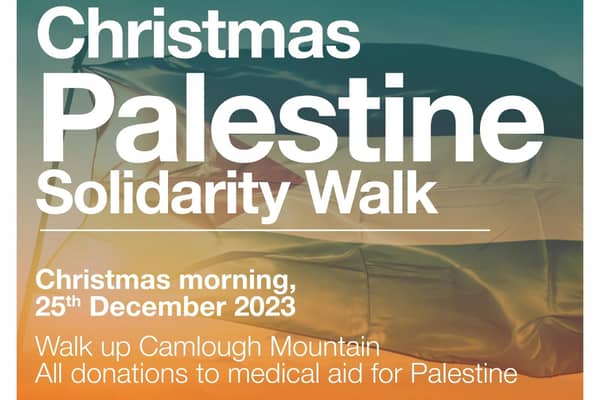 Details of the Christmas mountain walk.