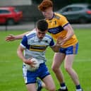 Jack McArdle hit 0-7 as Dromintee defeated Pearse Ogs 0-23 to 1-10 on Tuesday night. Pic: Brendan Monaghan