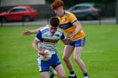 Jack McArdle hit 0-7 as Dromintee defeated Pearse Ogs 0-23 to 1-10 on Tuesday night. Pic: Brendan Monaghan