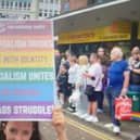 Capitalism divides us with identity Socialism Unites Us Through Class Struggle.