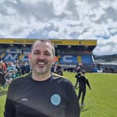 Cleary Celtic manager John Hogg.