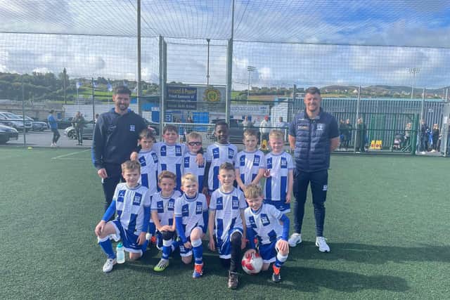 Newry City AFC U9s.