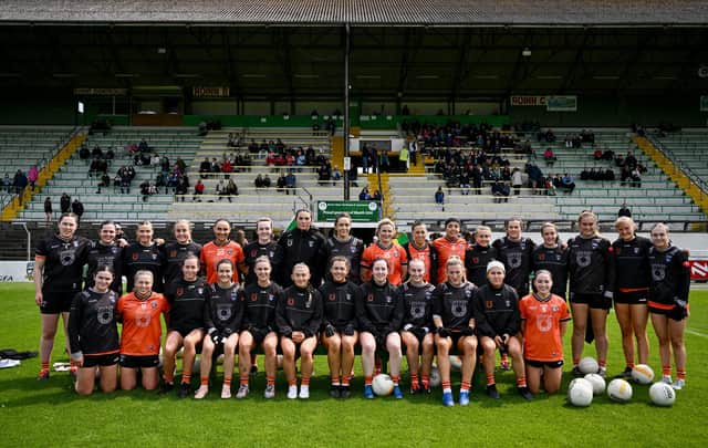 Armagh Ladies team photo 2025. Picture: Ben McShane/Sportsfile