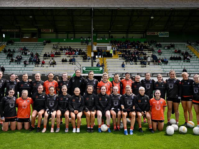 Armagh Ladies team photo 2025. Picture: Ben McShane/Sportsfile