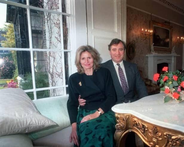 Late Lord Ballyedmond pictured with Mary, Lady Ballyedmond.