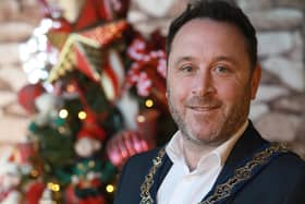 Newry, Mourne and Down District Council Chairperson, Councillor Pete Byrne.