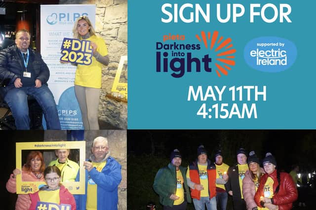 Darkness Into Light takes place on May 11, 2024.