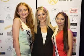 Miss Warrenpoint, Molly Spiers, and Miss No7Duke Street, Mollie O’Connell, alongside entertainment manager of No7 Duke Street, Nicole Reynolds.