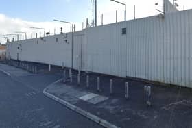 Crossmaglen PSNI station.