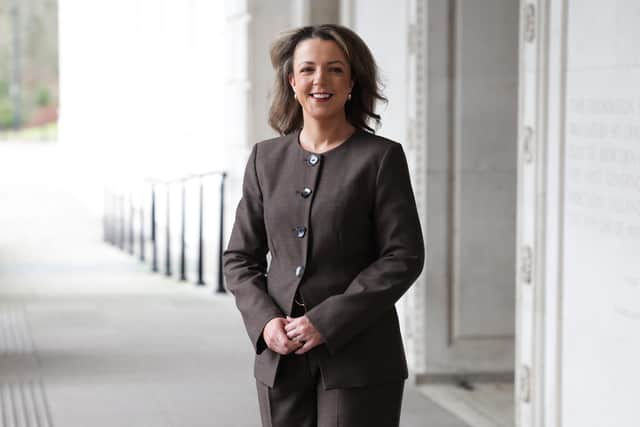 New Department for Infrastructure Minister Liz Kimmins.