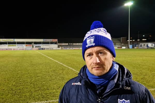 Newry City manager Darren Mullen.