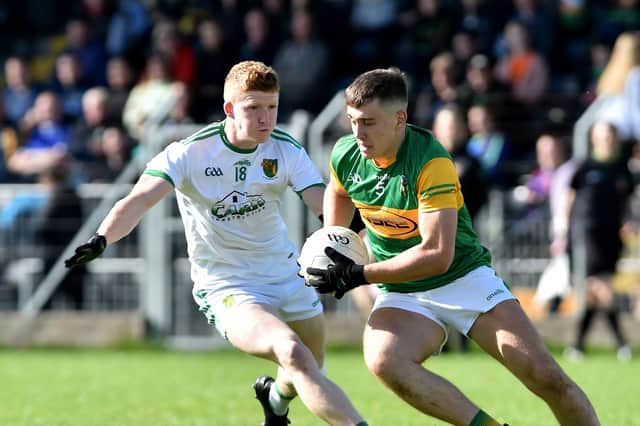 Mullaghbawn's Fergal O'Brien (pictured) had an impressive game as his side defeated Dromintee on Monday night.