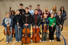 Newry and Down-based members of the Cross Border Orchestra of Ireland (CBOI).