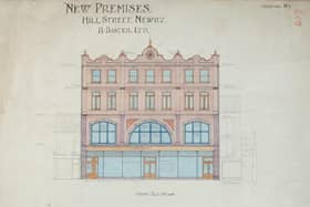 Samuel Wilson Reside was the architect of the new building for Foster’s department store erected in Hill Street in Newry in 1907.