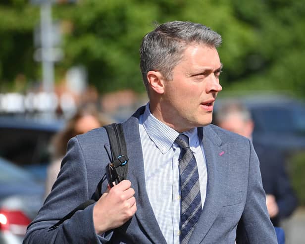 If passed the motion will be sent to BBC Northern Ireland Director, Adam Smyth (pictured). Pic: Presseye.