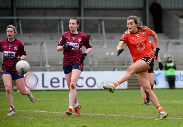 Armagh Ladies forward Aimee Mackin.