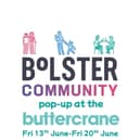 Bolster Community pop-up at the buttercrane, from Fri 13th June to Fri 20th June.