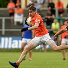 Armagh's Andrew Murnin is listed on the bench for Sunday's game against Kildare.