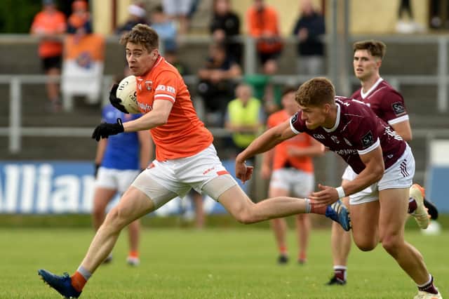 Armagh's Andrew Murnin is listed on the bench for Sunday's game against Kildare.