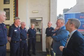 Health Minister Mike Nesbitt and Agriculture, Environment and Rural Affairs Minister Andrew Muir thanked firefighters and NIFRS support personnel involved in the response to recent wildfires.