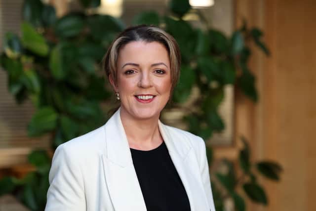 Department for Infrastructure Minister Liz Kimmins.