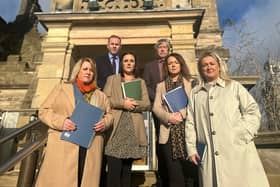 Sinn Fein representatives at Stormont.